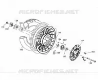 ROUE AVANT pour Mash CITY 50 (4T) EURO 4 2019