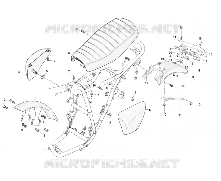 CACHES LATERAUX / GARDES BOUE / SELLE Mash MOTO 650 2022 SIX HUNDRED EURO 5  SIX HUNDRED EURO 5