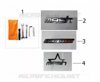 OUTILS / AUTOCOLLANTS pour Mash BELENA 300 2023