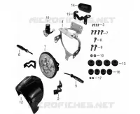 PHARE / COMPTEUR / CLIGNOTANTS  125 mash-moto 2024 X RIDE 125 EURO 5 img_1